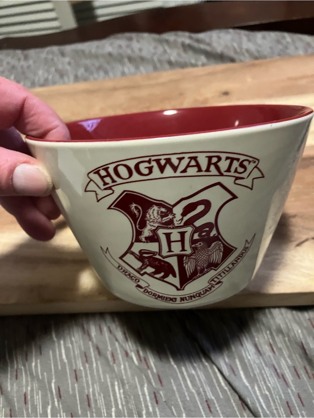 Half Moon Bay Harry Potter Hogwarts Crest Bowl